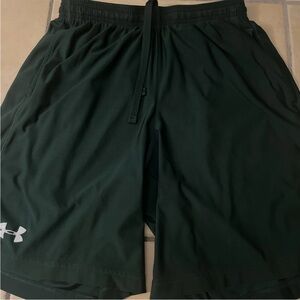 🔥5 for 20🔥Under Armour Men's Forest Green Athletic Shorts